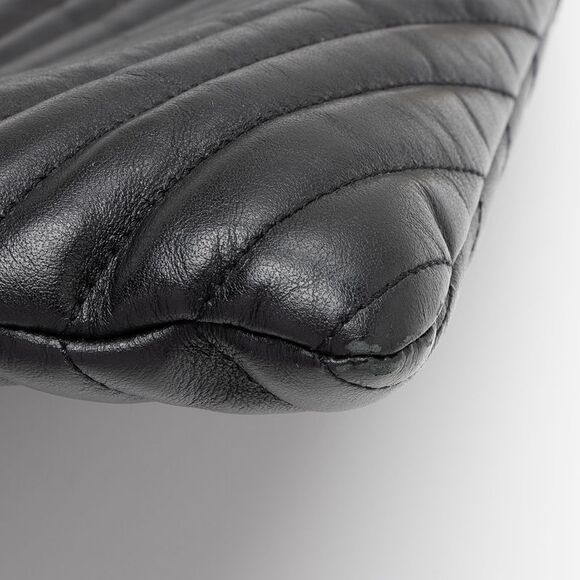 Saint Laurent Matelasse Calfskin Monogram Large Wristlet - Picture 13 of 15